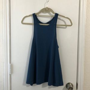 Free People Long Beach Tank in French Blue